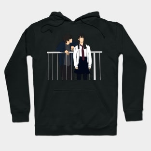 Falling High School Girl and Irresponsible Teacher Jdrama Hoodie